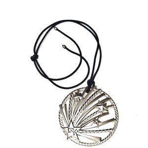 David Yurman 2021 Angelika Silver Tone Holiday Christmas Ornament